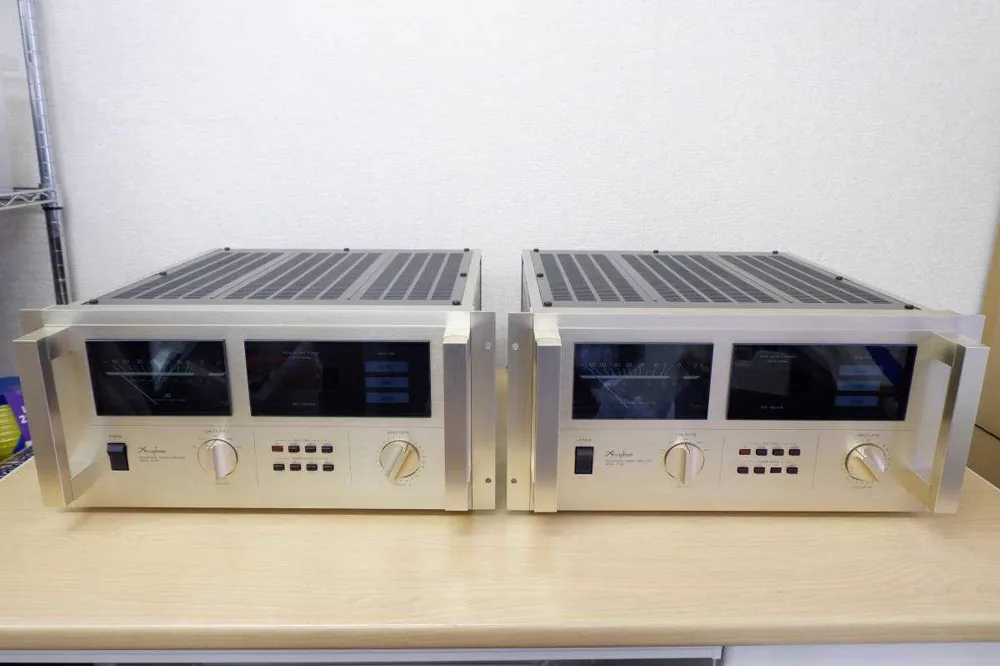 Accuphaseのパワーアンプ（実際にお預かりした買取品の一例）