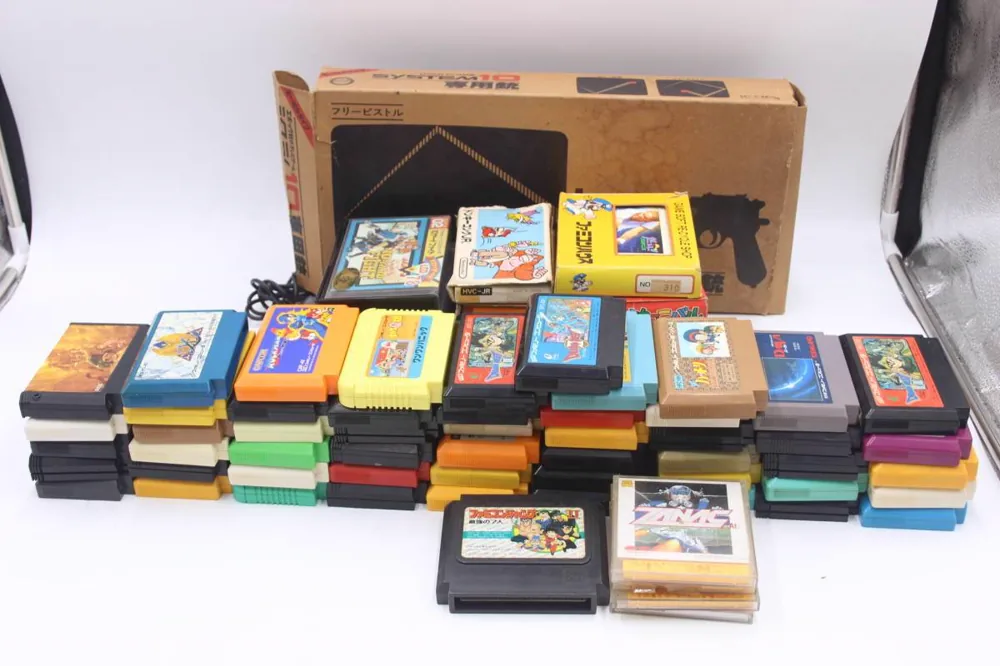 ファミコンソフト・カセットの買取品（一例）